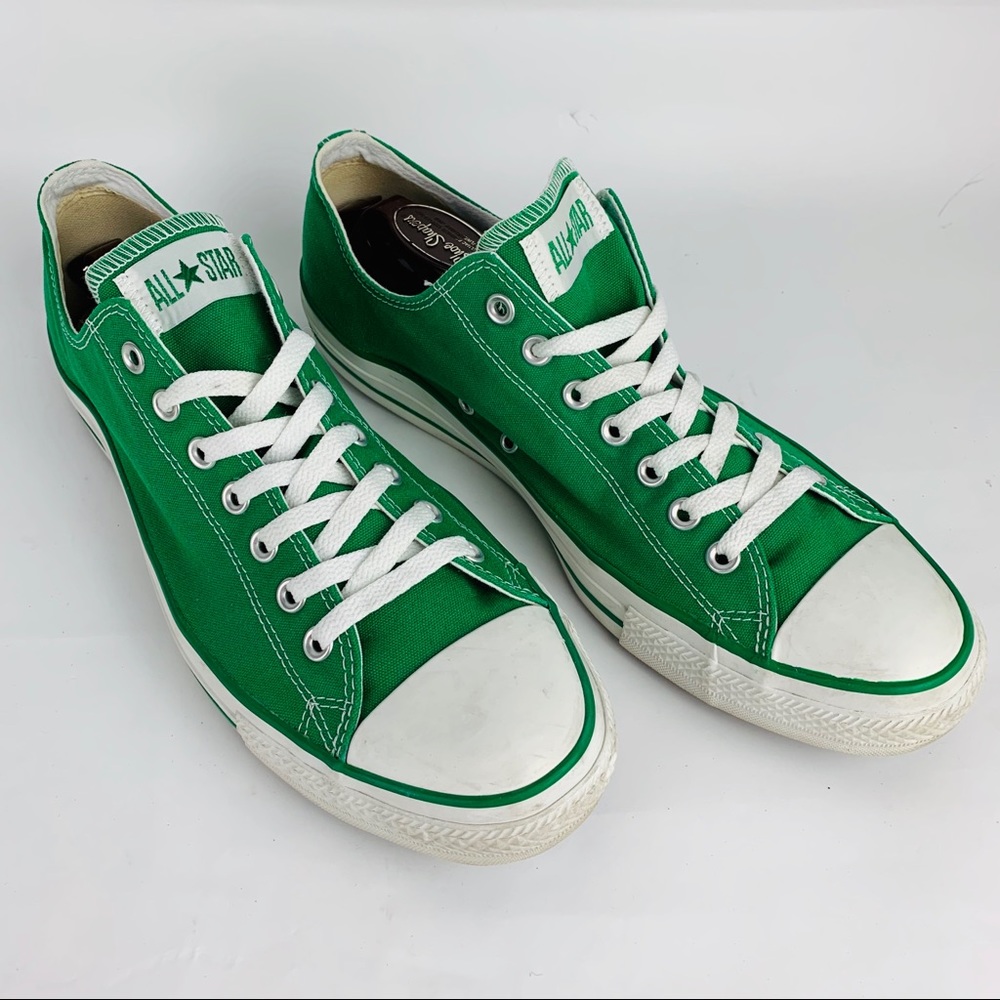 Converse Low Top Green Shoes Men’s 13